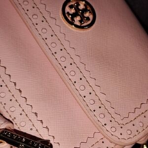 Tory Burch Pink Leather Women's Bag